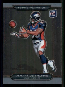 2010 Topps Platinum #101 Demaryius Thomas RC - Picture 1 of 2