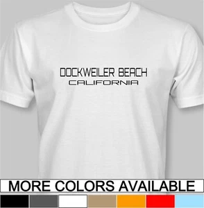 Dockweiler Beach California T-Shirt surf surfing Los Angeles west coast - Picture 1 of 18
