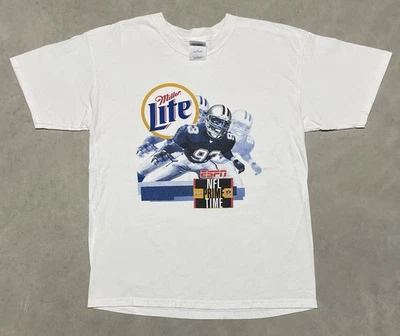 Vintage ESPN NFL Prime Time Graphic T-shirt Miller Men's Size Large - Image 1 of 4