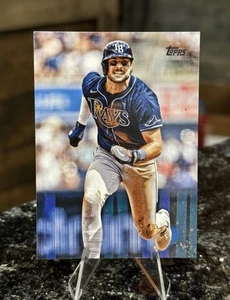 2025 Topps Serie 2 Josh Lowe #497 Foto Verdadera Variación SSP ~/99 Tampa Bay Rays - Imagen 1 de 2