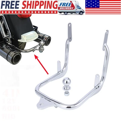 Trailer Hitch Tow Receiver For Harley Touring Electra Glide Road King 2009-2023 - Изображение 1 из 4