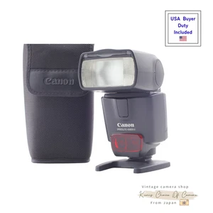US duty Free [N MINT in Case ] Canon 430EX II Speedlite Shoe Mount Flash F Japan - Picture 1 of 11