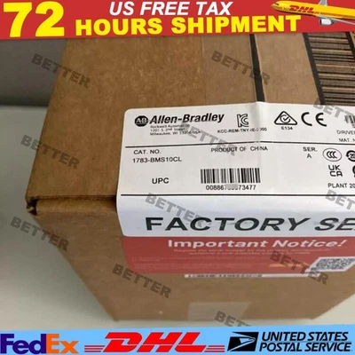 1783-BMS10CL New 1PC AB Allen-Bradley Stratix 5700 10 Port Managed Switch CGDM - Image 1 of 4