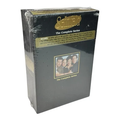 NEW Seinfeld The Complete Series DVD Sealed with Coffee Table Book; Season 1-9🔥 - Image 1 of 4