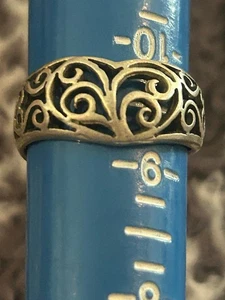 Ring Größe 8,5 versilbert z03 - Bild 1 von 6