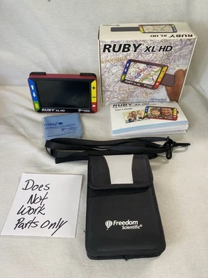 Freedom Scientific Ruby XL HD Handheld Video Magnifier **FOR PARTS/REPAIR ONLY** - Image 1 of 4