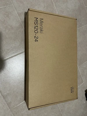 Cisco Meraki MS120-24P Access Switch MS120-24P-HW Unclaimed - Image 1 of 3