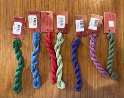 Impressions by Caron, Silk/Wool Blend, Lot of 7, Assorted colors - Image 1 of 2