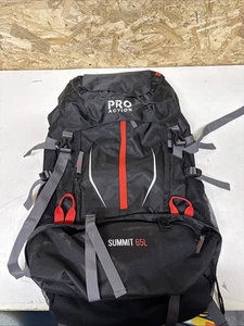 Pro Action Summit 65L Backpack Black - Picture 1 of 2