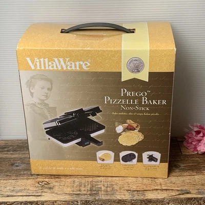 VillaWare - Fabricante de panadería antiadherente Prego Pizzelle - Modelo: 3600-NS Foto 1 de 4