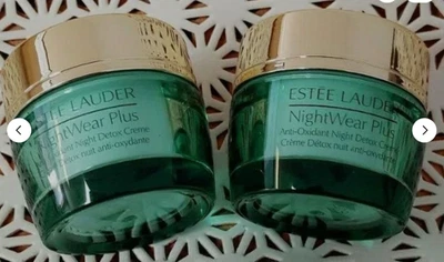 Crema ESTEE LAUDER NightWear Plus (Juego de DOS frascos de 15 ml -- 30 ml en total) totalmente nueva Foto 1 de 4