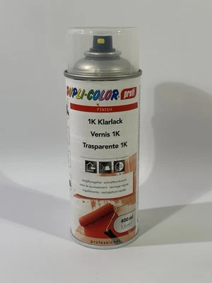 Dupli Color Profi Klarlack glänzend Transparent 478796 1 K Lack 400ml - Bild 1 von 4