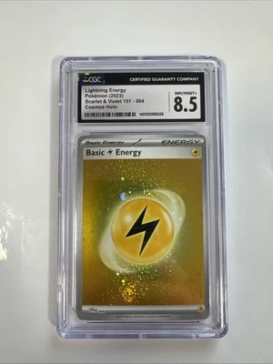 5 swirls Lightning Energy Cosmos Holo 151-004 Holo pokemon - Image 1 of 4
