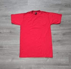 Camiseta vintage de una sola puntada Sears para hombre grande roja cuadrada años 70 80 hecha en EE. UU. - Imagen 1 de 8