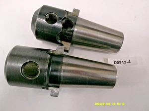 UNI ENGRG KWIK Switch 300 End Mill Holder NO SET SCREWS LOT 0F 2 D0908-4 "Q4 - Picture 1 of 4