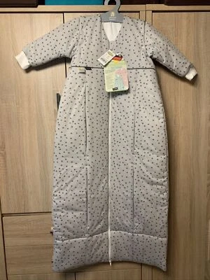 Winter Schlafsack 110-130 cm NEU Odenwälder Prima Klima Thinsulate mit Arm grau