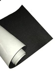 6" X 36" ROLL - BLACK Adhesive FELT Protects Lines Insulates Quiet Restoration - Picture 1 of 3