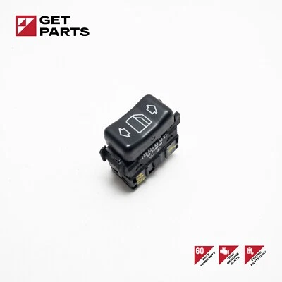 94-97 Mercedes-Benz W202 C220 C280 Interruptor Ventana Trasera Izquierda Botón 2028205310 OEM Foto 1 de 4