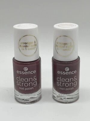 2x Essence Clean & Strong Nail Polish/Nagellack 07 Juicy Terra  2x 8 ml - Bild 1 von 2