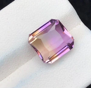 6.88 Carat Natural Cut Ametrine, loose gemstone from Africa - Picture 1 of 5