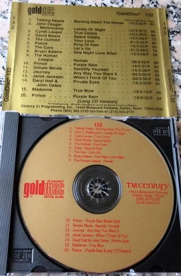GOLDDISC Promo 132 CD 80s Purple Rain Prince Cars Police Madonna Journey Bowie $ - Image 1 of 2