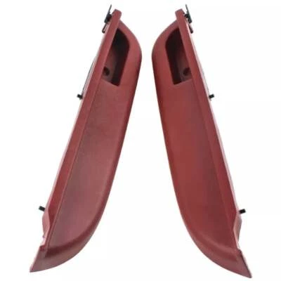 2PCS Front LH RH Door Armrest Red For 1990-94 Chevrolet GMC C/K 1500 2500 3500 - Image 1 of 4
