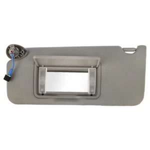 LH Driver Side Gray Sun Visor w/Mirror 83280TA5A51ZA For Honda Accord 2008-2012 - Picture 1 of 8