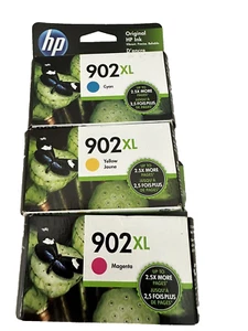HP Genuine 902XL Color Pack Ink Cartridge BRAND NEW 3Pack. - Picture 1 of 5