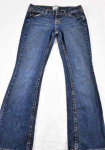 girl's No Boundaries jeans size 5P blue denim five pockets stretch belt loops - Picture 1 of 7