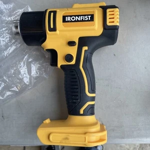 Pistola de calor Ironfist inalámbrica 20 V herramienta de alta y baja temperatura solamente - Imagen 1 de 4
