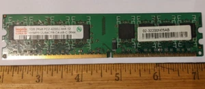 Hynix 512MB, DDR2 ,240 PIN , PC2-4200 ( Model: HYMP564U64CP8-C4 AB-C ) - Picture 1 of 4