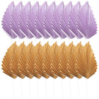  20 Pcs Folding Fan Card Party Cupcake Toppers Dessert Table