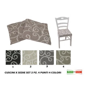 kit 2 cuscini coprisedia stile moderno 40x40cm coppia di 2 cuscini - Imagen 1 de 1