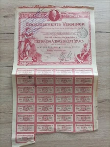 Old Title, Vermink Establishment Action, 1919 - Picture 1 of 4