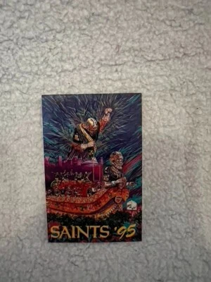 1995 New Orleans Saints Pocket Schedule - Image 1 of 2