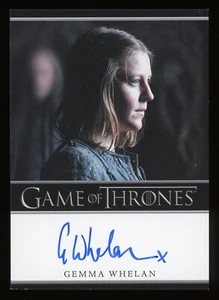 Game of Thrones Staffel 2 Gemma Whelan als Yara umrandet Autogramm Auto - Bild 1 von 2
