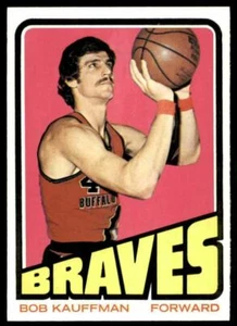 1972-73 Topps Nm-Super Nice Bob Kauffman 8 Buffalo Braves #125 - Picture 1 of 2