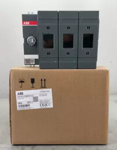 NEW ABB OS60GJ03 DISCONNECT SWITCH 3P 60A 600V FOR J FUSES - Picture 1 of 9