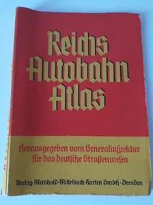 REICHSAUTOBAHN ATLAS 1938 in Ergänzungsmappe - Bild 1 von 24