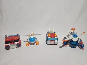 Transformers Playskool Rescue Bots Optimus Prime, Klingen und Hitzewelle. - Bild 1 von 8