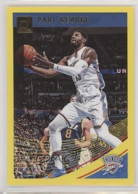 2018-19 Panini Donruss Yellow Flood Paul George #117 - Image 1 of 2