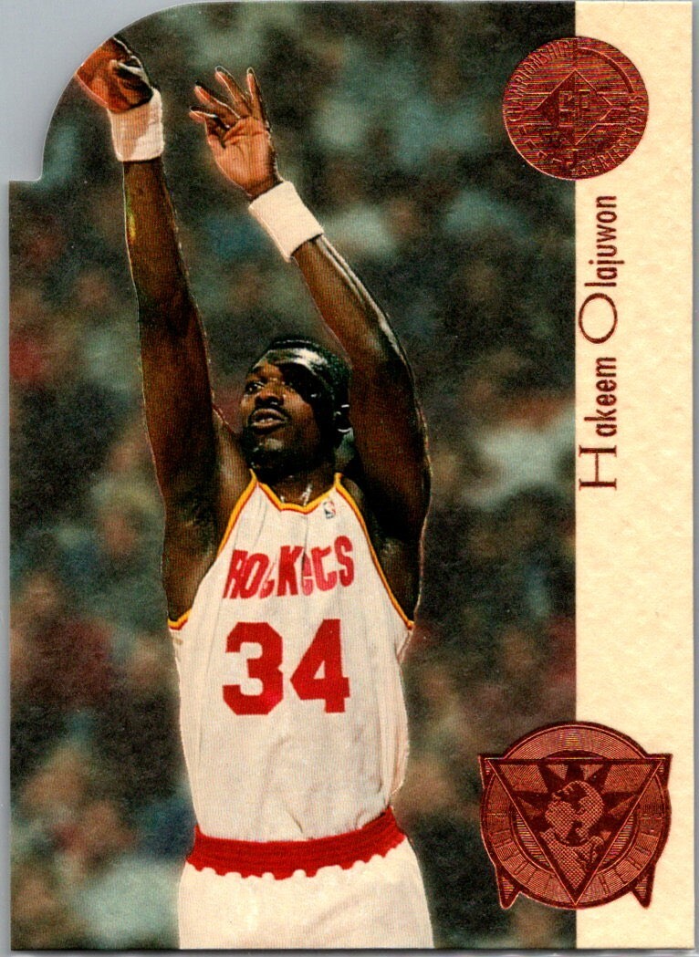 Upper Deck Hakeem Olajuwon Basketball 1994-95 Season Sports Upper Deck Hakeem Olajuwon Basketball 1994-95 Season Sports