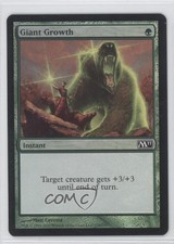2010 Magic: The Gathering - Core Set: 2011 Foil Giant Growth #178 0b5