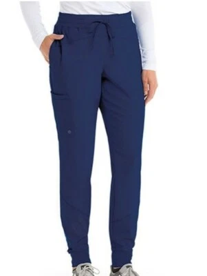 Barco One Men's Three Pocket Elastic Waist Cargo Jogger Pant, MS, Indigo, Free S - Image 1 of 4