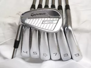 Juego de plancha LH TaylorMade P-760 4-PW DG TI X100 extra rígida flexible acero P760 usado - Imagen 1 de 9