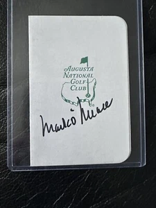 Mark O’Meara Signed JSA Autographed Masters Augusta National Scorecard #1 - Picture 1 of 4