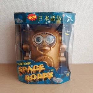 Unopened Robby GOLD Japanese Space Robot Vintage Virtual Pet Toy RARE NEW Boxed - Picture 1 of 10
