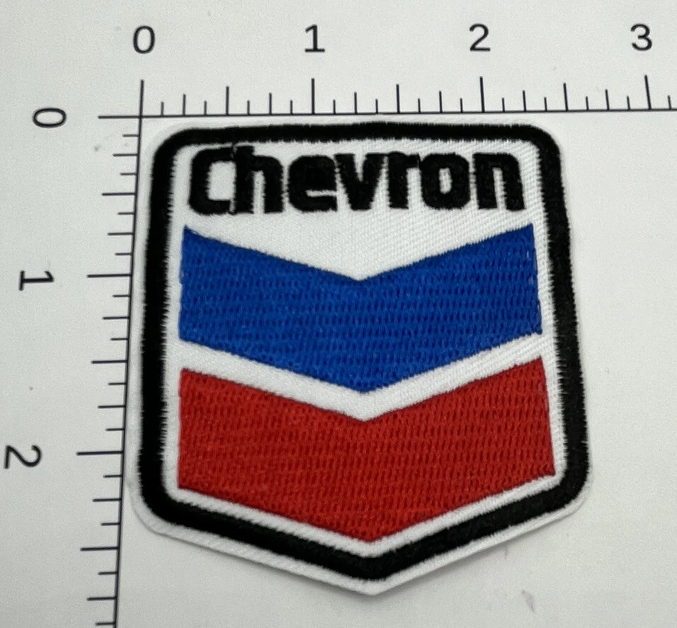 Chevron automotive Iron-on Embroidered Hard Rock Band Patches #404 - Image 1 of 1