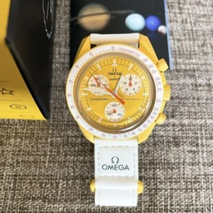 Omega x Swatch Mission to the Sun Bioceramic Moonwatch SO33J100 From JPN - Picture 1 of 3