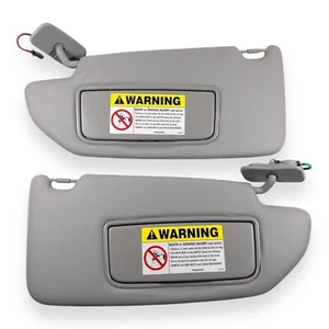 2001-2004 Volvo S60 XC70 Driver & Passenger Side Sun Visor Pair Set - Picture 1 of 7